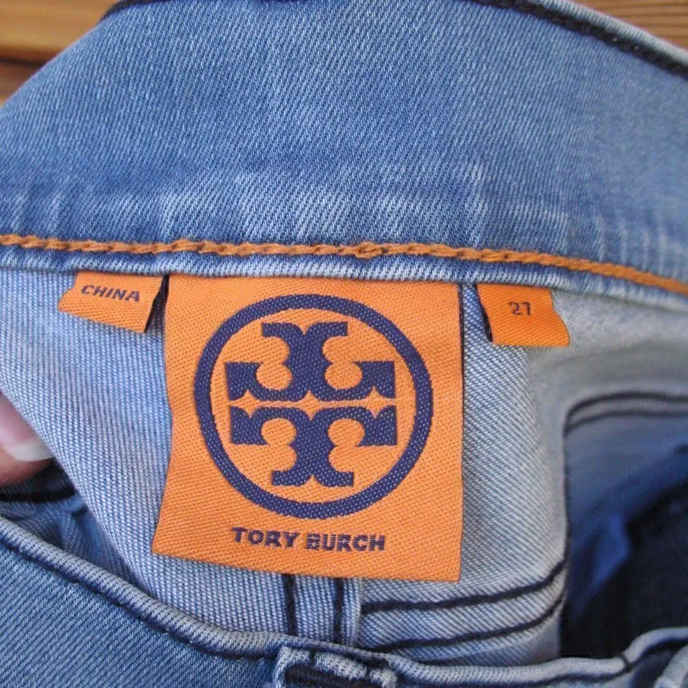 Tory Burch Mid Rise Stretch Legging Jeans Jeggings Skinny